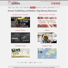 A Heart for Justice resources