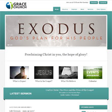 Grace Church Design Template - Teal