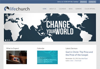 Life Church Design Template